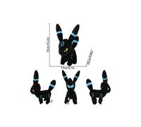 (Umbreon 3) 9 Styles Pokemon Umbreon Kawaii Soft Plush Toys Cute Anime Standing Shiny Umbreon Stuffed Animals Peluche Dolls Birthday Gifts