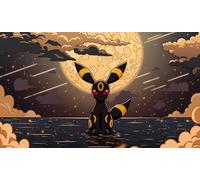 Umbreon Playmat - Premium Collection - MTG Decks & More Compatible with Pokemon TCG (Version 1)