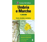 Umbria / Marche (8) (Carta stradale e turistica)