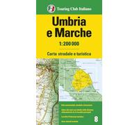 Umbria / Marche (8) (Carta stradale e turistica)