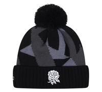 Umbro 24/25 Graphic Bobble England Rugby Beanie (One Size) (Black/Carbon/Folkstone)