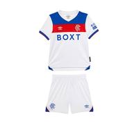 Umbro 25 26 Rangers FC Away Kit in Cool White | Size: 4-5 Years Umbro Cool White 4-5 Years