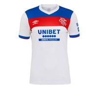 Umbro 25 26 Rangers Fc Short-Sleeved Away Shirt In Cool White Cool White