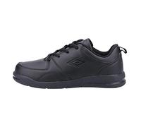 Umbro Ashfield Jnr Kids Lace Up Black Shoe - Size 4 UK - Black