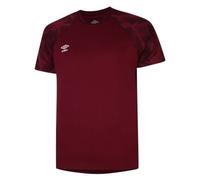 Umbro Atlas Jersey S/S - New Claret/White