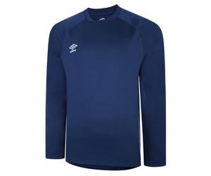 Umbro Base Layer Long Sleeve Men's Top - Adult - Dark Navy Men's Trainers, Size S In Dark Navy