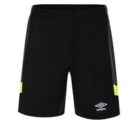 Umbro Boys Boy's Juniors Goal Keeper Shorts in Black yellow - Size 11-12Y
