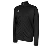 Umbro Boy's Club Essential Jacket in Black | Size: 7-8 Years Umbro Black 7-8 Years