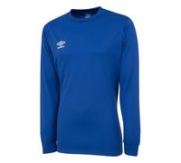 Umbro Boy's Club Long-Sleeved Jersey in Blue | Size: 6-7 Years Umbro Blue 6-7 Years