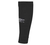 Umbro Boys Leg Sleeves - Carbon/White - Carbon/White - 2 UK-7 UK - 95% Nylon/5% Lycra
