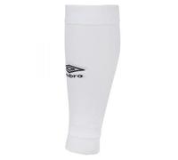 Umbro Boys Leg Sleeves - White - White - 2 UK-7 UK - 95% Nylon/5% Lycra