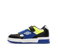 Umbro Boys Travys Black/Blue/Yellow Trainers
