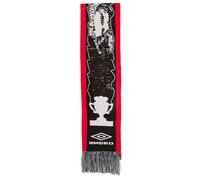 Umbro by Slam Jam Men's Cult Unity Scarf Black Red