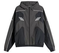 Umbro by Slam Jam Men's Guarding Masked Tracksuit Top Black/Charcoal