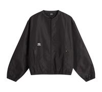 Umbro by Slam Jam Men's Micro Check Bomber Jacket Navy