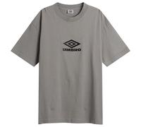 Umbro by Slam Jam Men's OG Logo T Shirt Smock Grey