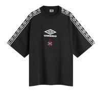Umbro by Slam Jam Men's Og Tape T Shirt Washed Black