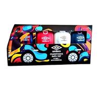 Umbro Champions Toiletries Shower Gel Gift Set for Men | Refreshing Body Wash Collection | Grooming Gift Set for Him | Ideal Christmas, Birthday & Holiday Gift ( 4 x 75ml )