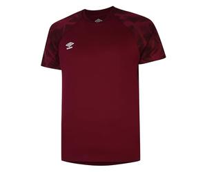 Umbro Childrens/Kids Atlas Jersey (11-12 Years) (New Claret/White)