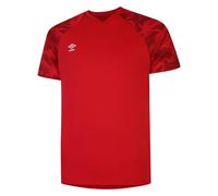 Umbro Childrens/Kids Atlas Jersey - Vermillion/Jester Red - 13 Years - Vermillion/Jester Red - 100% Polyester