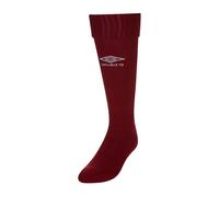 Umbro Childrens/Kids Classico Socks - New Claret - New Claret - 12 UK Child-2 UK - 95% Nylon/5% Elastane