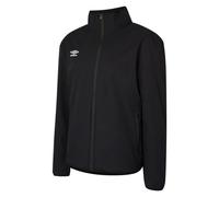 Umbro Childrens/Kids Club Essential Bonded Jacket - Black/White - 9-10 Years - Black/White - 100% Polyester