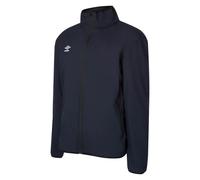 Umbro Childrens/Kids Club Essential Bonded Jacket - Dark Navy/White - 7-8 Years - Dark Navy/White - 100% Polyester