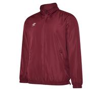 Umbro Childrens/Kids Club Essential Light Waterproof Jacket - New Claret - 11-12 Years - New Claret - 100% Polyester