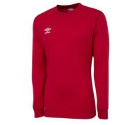 Umbro Childrens Unisex Childrens/Kids Club Long-Sleeved Jersey (Vermillion) - Multicolour - Size 7-8Y