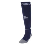 Umbro Childrens/Kids Diamond Football Socks - Navy/White - 2 UK-7 UK - Navy/White - 75% Polyamide/20% Cotton/5% Elastane