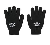 Umbro Childrens/Kids Knitted Winter GlovesOne Size Black UO2063