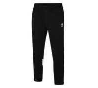 Umbro Childrens Unisex Childrens/Kids Total Knitted Training Jogging Bottoms (Black/White) - Size 9-10Y