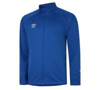 Umbro Childrens/Kids Total Training Knitted Track Jacket - Royal Blue/White - 7-8 Years - Royal Blue/White