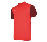 Total Training Polo Shirt Umbro Crimson 9-10 Years