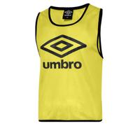Umbro Childrens/kids Training Bib Yellow/black (L-Xl)