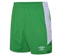 Umbro Kids Shorts Vier - Emerald/White - 100% Polyester - 13 Years