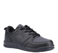 (2 UK, Black) Umbro Childrens/Kids Ashfield Lace Trainers
