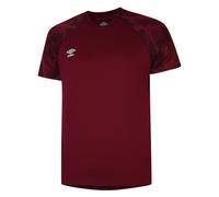 Umbro Childrens Unisex Childrens/Kids Atlas Jersey (New Claret/White) - Red - Size 13Y