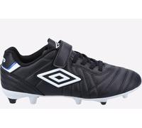 Umbro Speciali Liga Firm Ground Jnr Football Boot Unisex Black/White UK Size 13