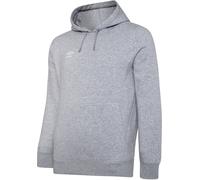 Umbro Childrens Unisex Childrens/Kids Club Leisure Hoodie (Grey Marl/White) - Multicolour - Size 9-10Y