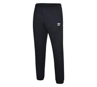 Umbro Club Leisure Men's Jogger Bottoms Black and White M