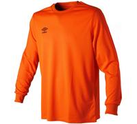 Umbro Mens Club Long-Sleeved Jersey (Shocking Orange) - Size 2XL