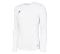 Umbro Core Long-Sleeved Base Layer Top in White | Size: 13 Years Umbro White 13 Years