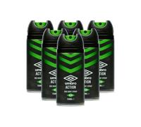 Umbro Deo Spray Action 150ml - Pack of 6