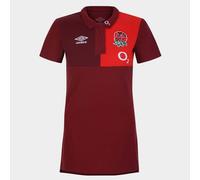 Umbro England 2023 Polo Shirt Ladies XS Red/Scarlet