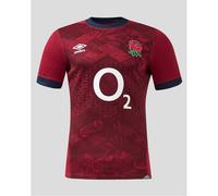 Umbro England 25/25 Alternate Pro Rugby Shirt L Red