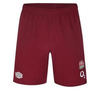 England Rugby Gym Shorts (Tibetan Red) 2023-2024 Men's XL Polyester Made By: Umbro