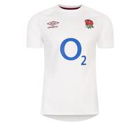 England Rugby Home Shirt (Kids) 2023-2024 White Azerbaijan Made By: Umbro