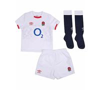Umbro England RFU Rugby Home Infant Kit | White | 2020/21 (6-7 Years)