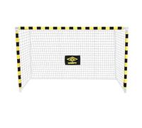 Umbro Football Goal - 300 x 200 x 110 cm - Metal - Football Training Equipment for All Ages - Easy Assembly - Black/Yellow